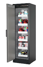 Bezpečnostní skříň s požární odolností 90min (levé dveře)_6x zásuvka, ocelový poplastovaný plech